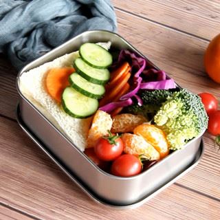 Stainless Steel Square Lunch Box
