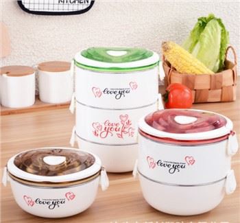 積み重ね可能なティフィン弁当ランチボックス